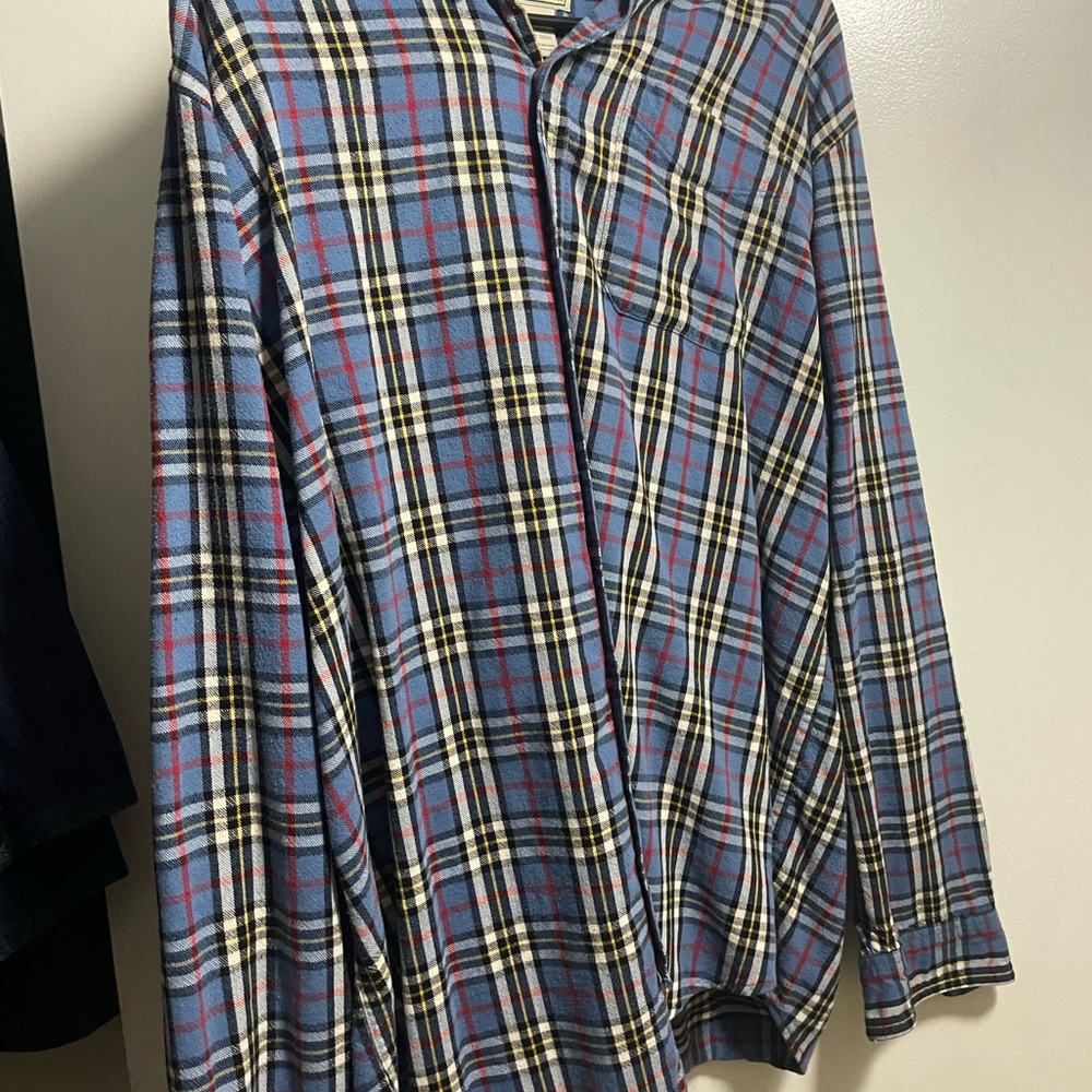 Classic Men’s LL Bean Flannel